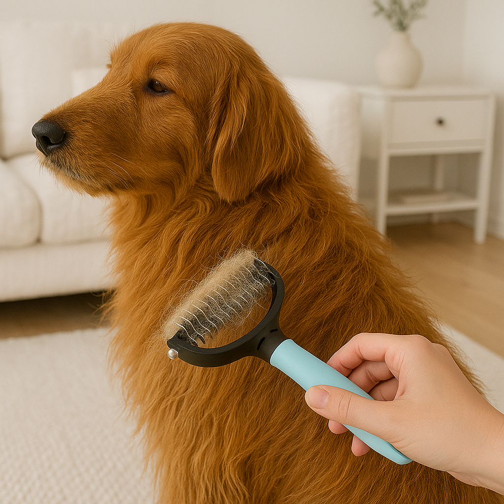 Brosse " Démêlante Acier Inoxydable "