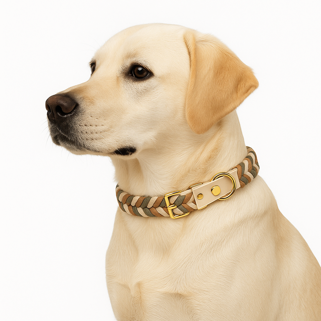 Collier Tressé Élégant