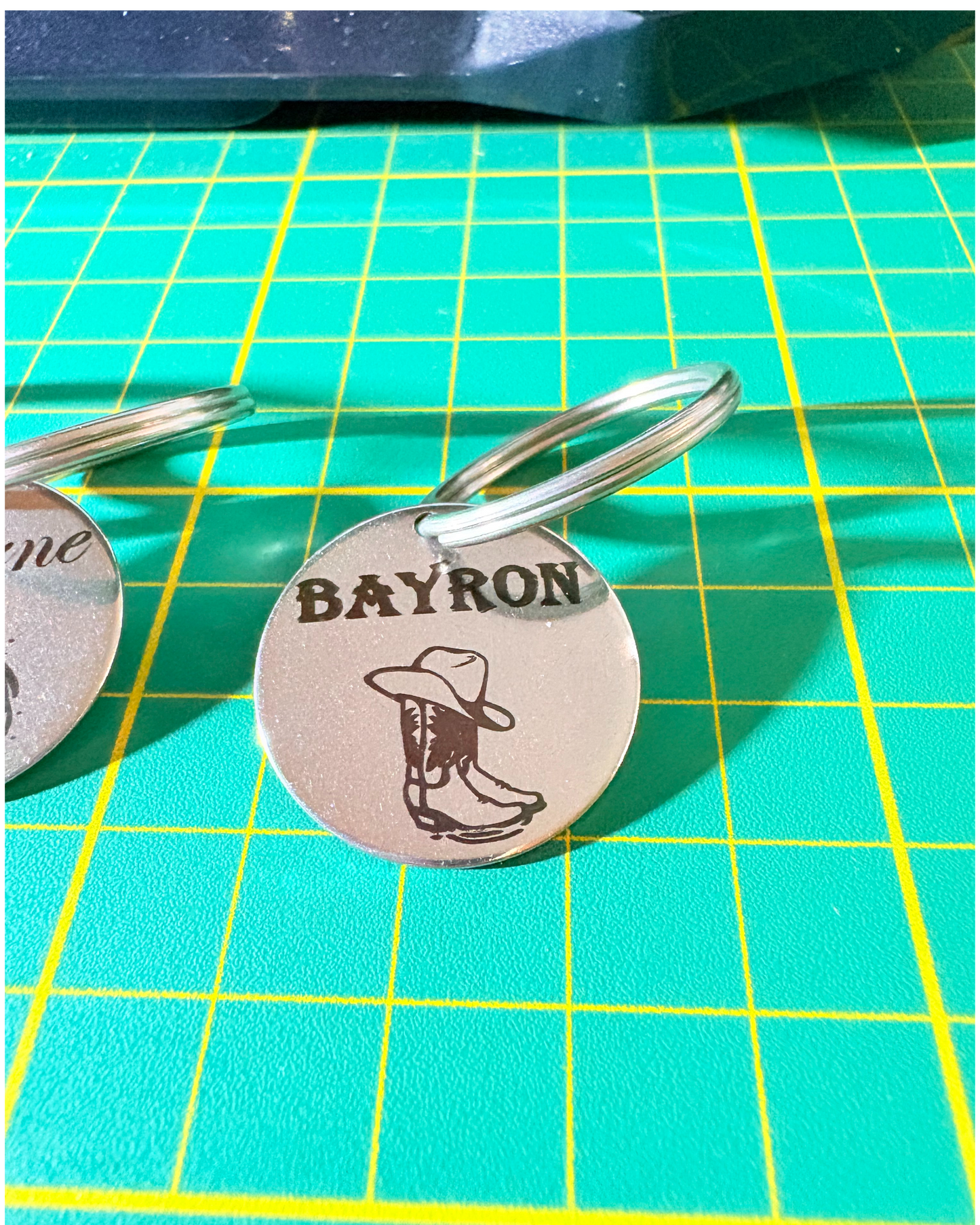 🐴 Médaillon en acier inoxydable 304 "Chevaux"