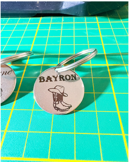 🐴 Médaillon en acier inoxydable 304 "Chevaux"