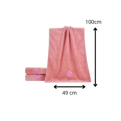 Serviette  " Microfibre & Séchage rapide " 100*49 cm