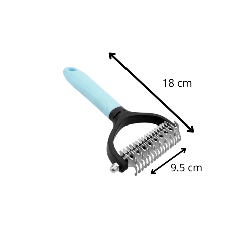 Brosse " Démêlante Acier Inoxydable "