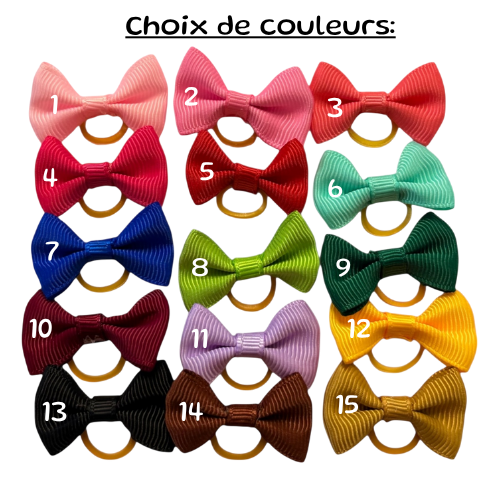 Chouchou " Nœud  Élégant "