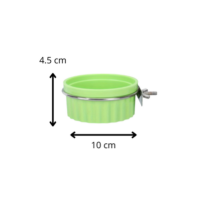 Mangeoire  " Suspendue verte "