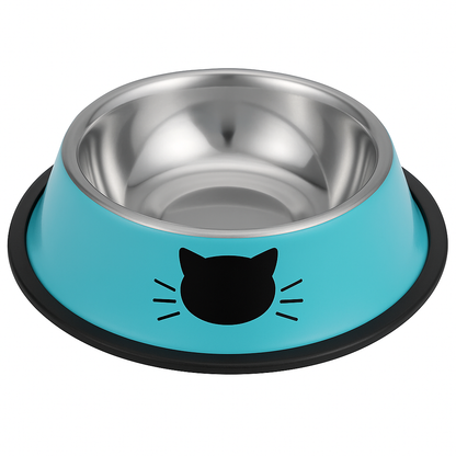 Gamelle "  Chat Colorée "