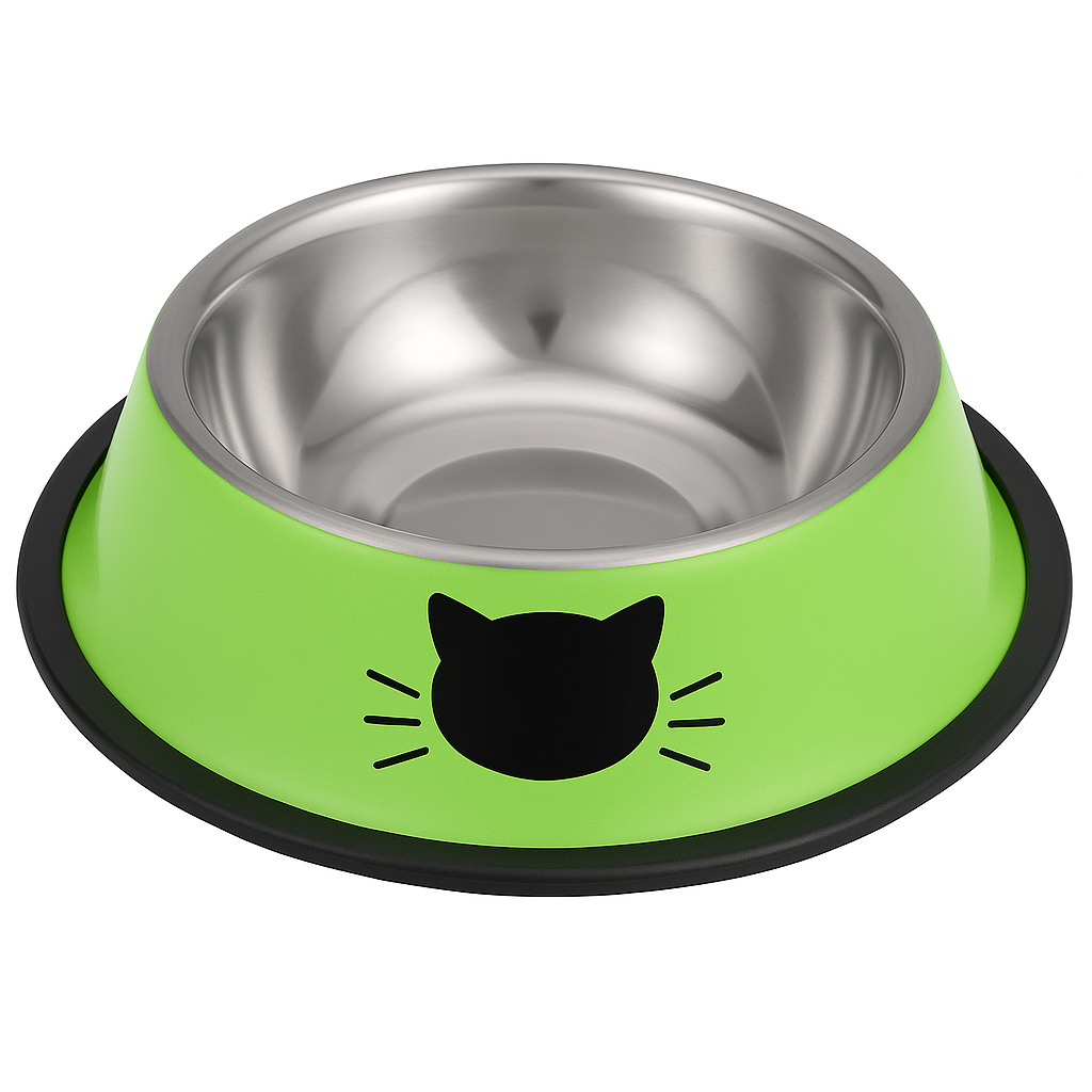 Gamelle "  Chat Colorée "