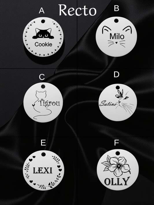 🐾 Médaillon en Acier Inoxydable 304