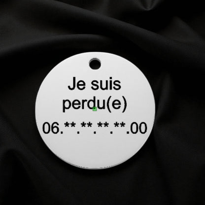 🐾 Médaillon en Acier Inoxydable 304