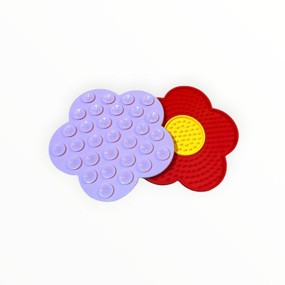 Tapis de léchage " Anti-Stress Fleuri "