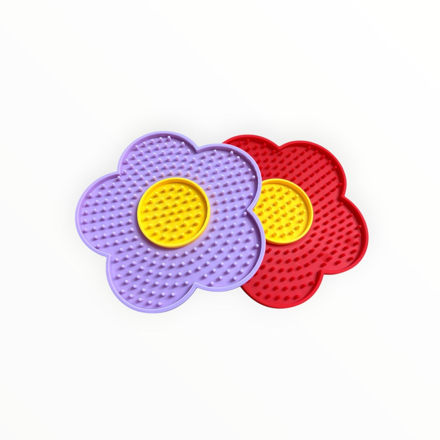 Tapis de léchage " Anti-Stress Fleuri "